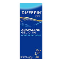 Differin Acne Retinoid Treatment Gel, 0.1% Adapalene, 45g Pump