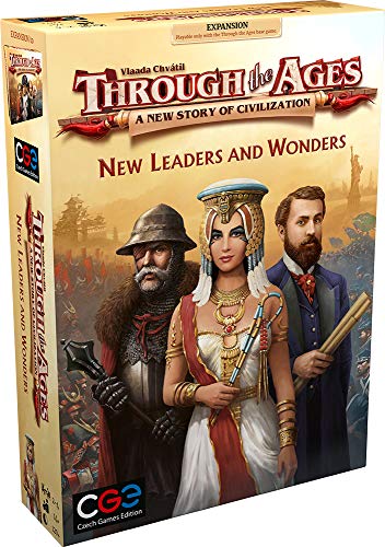 CGE Through The Ages: New Leaders and Wonders Board Game Expansion