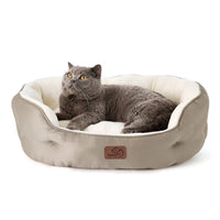 Cama para Mascotas Antideslizante Talla S Camel