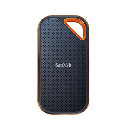 SANDISK 2TB Extreme PRO Portable SSD - Up to 2000MB/s - USB-C, USB 3.2 Gen 2x2, IP65 Water and Dust Resistance, Updated Firmware - External Solid State Drive - SDSSDE81-2T00-G25