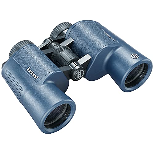 Bushnell H2 O 10x42mm Waterproof Porro Prism Binoculars, BAK-4 Glass,
