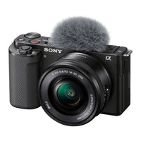 Cámara Sony Alpha ZV-E10 Mirrorless con Lente 16-50mm Black