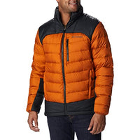 Columbia Men's Autumn Park Down Jacket, Warm Copper/Black, X-Large