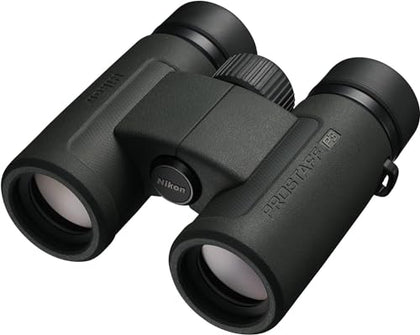 Nikon PROSTAFF P3 10x30 Binocular | Waterproof, fogproof, rubber-armored compact Binocular, wide field of view & long eye relief | Official Nikon USA Model