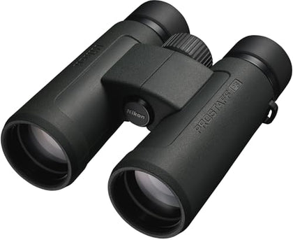 Nikon PROSTAFF P3 10x42 Binocular | Waterproof, fogproof, rubber-armored Full-Size Binocular, wide field of view & long