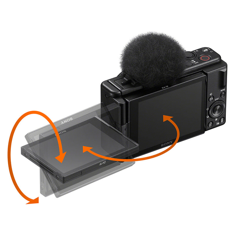 Cámara Vlogging Sony ZV-1F Black