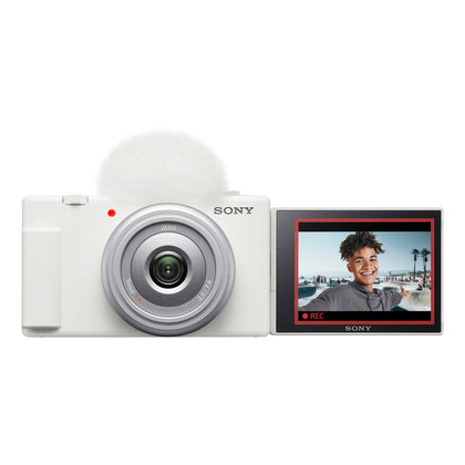 Cámara Vlogging Sony ZV-1F White
