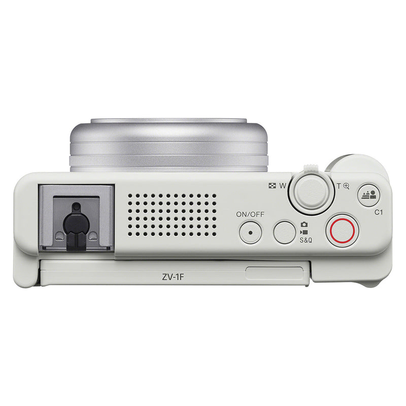 Cámara Vlogging Sony ZV-1F White