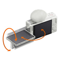 Cámara Vlogging Sony ZV-1F White
