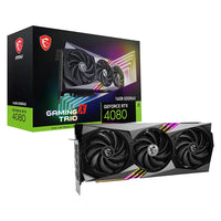 Tarjeta de video MSI Gaming X Trio GeForce RTX 4080 G408016GXT 16GB
