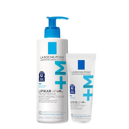 La Roche-Posay Lipikar AP+MAX Triple Repair Body Cream for Dry Skin 16.07oz