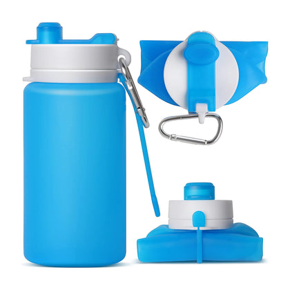 Botella de Agua Plegable de Silicona para Viajes