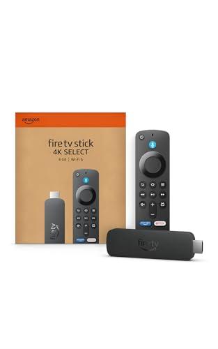 Amazon Fire TV Stick 4K Select (newest model), start streaming in 4K, AI-powered search, and free & live TV, find shows
