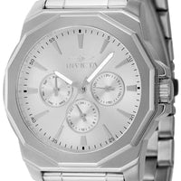 Invicta Men's Speedway 42mm Stainless Steel Quartz Watch, Silver (Model: 46843)
