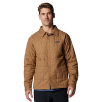 Columbia Men's Landroamer Quilted Shirt Jacket, Delta, Large