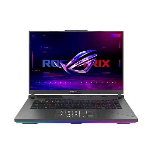 ASUS ROG Strix G16 (2024) Gaming Laptop, 16” 16:10 QHD 240Hz, GeForce RTX 4070, Intel® Core™ i9-14900HX, 32GB DDR5, 1TB PCIe SSD, Wi-Fi 6E, Windows 11 Pro, G614JIR-XS96