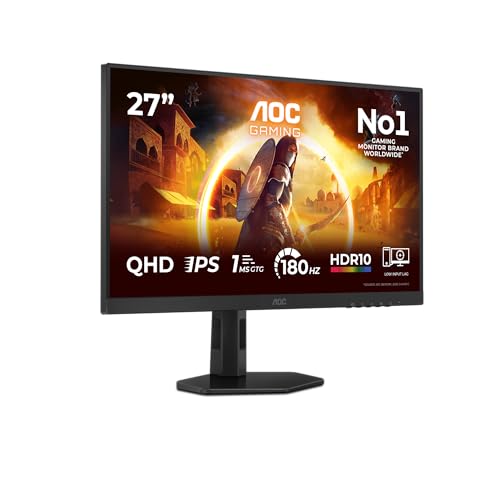 AOC Xf Computer Monitor 68.6 Cm (27") 2560 X 1440 Pixels Quad, W129019334 ((27) 2560 X 1440 Pixels Quad Hd Led)
