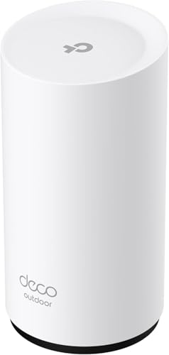 Deco 7 Outdoor BE5000 Dual-Band Wi-Fi 7 Mesh Extender, Dual 2.5G PoE+ Ports