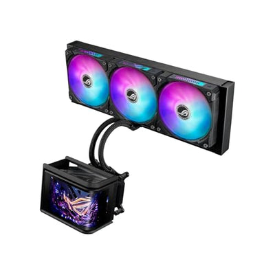 ASUS ROG RYUO IV SLC 360 ARGB, Liquid Heatsink, Black, 3 ARGB Fans