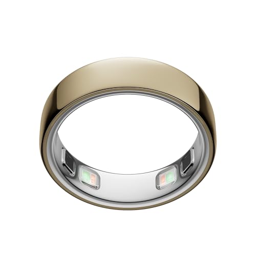 Oura Ring 5 Smart Ring - Gold - Size 8 - Fitness & Sleep Tracker