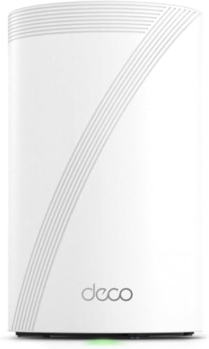 TP-Link Deco 7 Pro BE63 Tri-Band WiFi 7 BE10000 Whole Home Mesh System- 6-Stream 10 Gbps, 4X 2.5G Ports Wired Backhaul,
