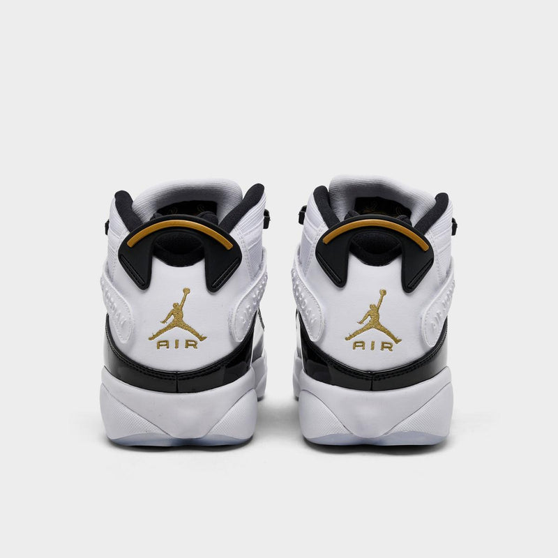 Air Jordan 6 Rings White/Black/Gold