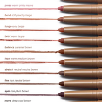 RHODE - Peptide Lip Shape COLOR Lean - marrón medio cálido