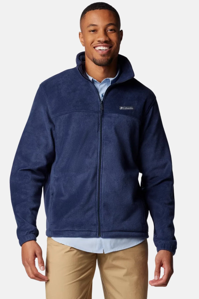 Columbia Men's Steens Mountain 2.0 Full Zip Fleece Jacket, Collegiate Navy, Medium
