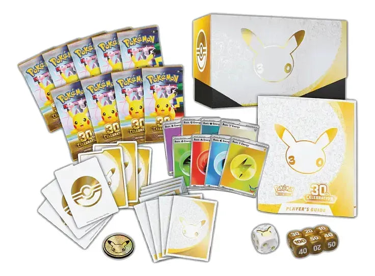 POKEMON TCG 30TH CELEBRATION ELITE TRAINER BOX INGLÉS