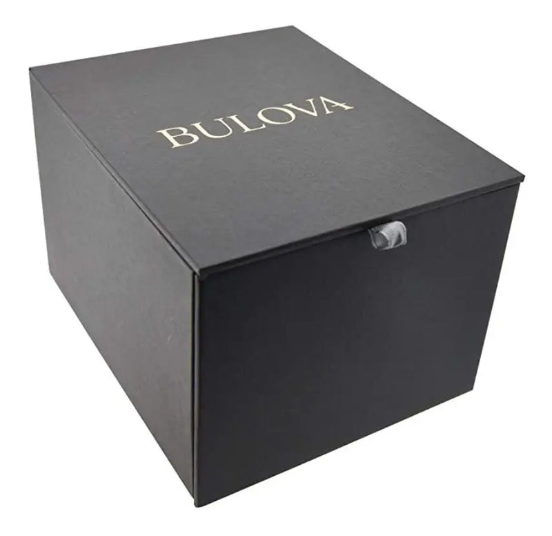 Bulova Marine Star 98B401 Men's Chronograph Quartz Black Dial Watch 41.5mm