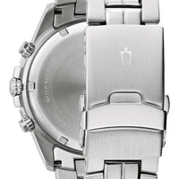 Bulova Marine Star 98B401 Men's Chronograph Quartz Black Dial Watch 41.5mm