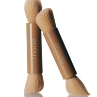 rhode Pocket Brush Double-Ended Makeup Brush