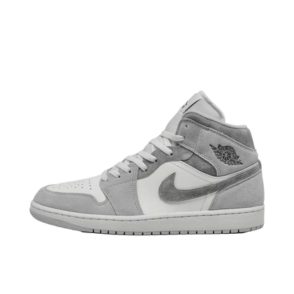 Air Jordan Retro 1 Mid SE Casual Shoes Men's Neutral Grey