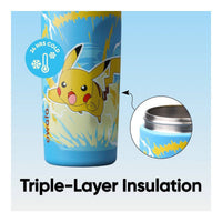 Owala Pokemon Pikachu FreeSip Botella de Acero 16 oz