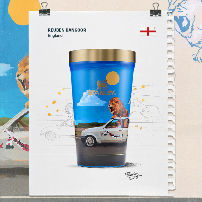 The Fútbol Artist Collection Everyday Tumbler England