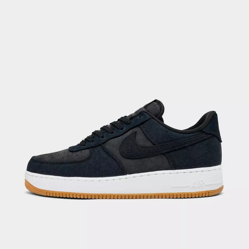 Nike Men's Nike Air Force 1 '07 LV8 Casual Shoes Black/Dark Smoke