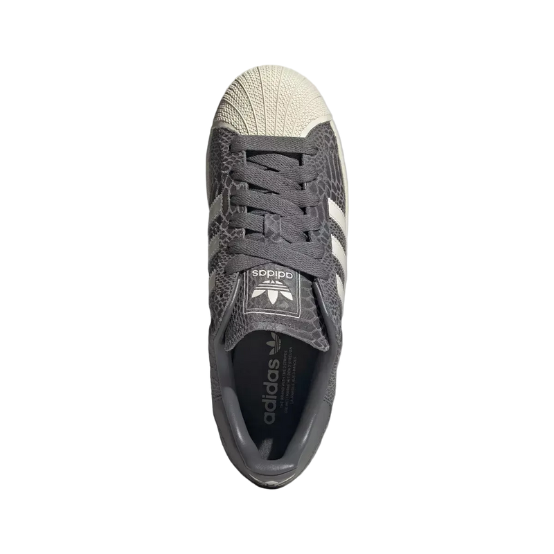 Adidas Originals Superstar II Croc Casual Shoes Men's Grey/Core