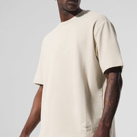 Alo Yoga Double Take Short Sleeve - Bone