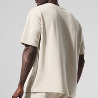 Alo Yoga Double Take Short Sleeve - Bone