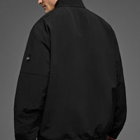Alo Yoga Light Weight Takeaway Track Pullover - Black