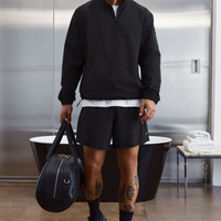Alo Yoga Light Weight Takeaway Track Pullover - Black