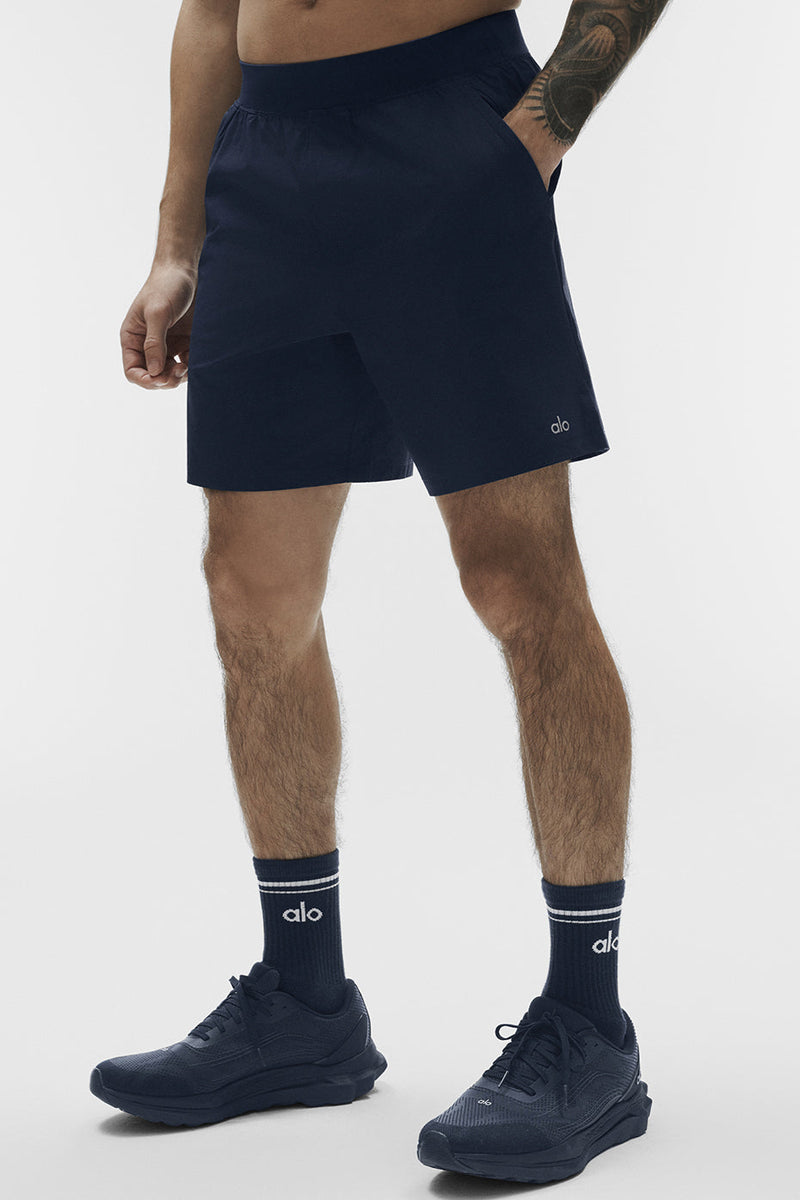 Alo Yoga 7" Repetition Short - Navy