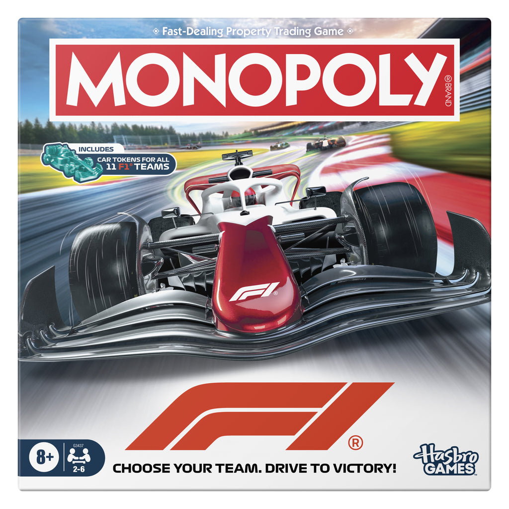 Preventa, Monopoly F1 Edition Board Game, Officially Licensed FORMULA 1