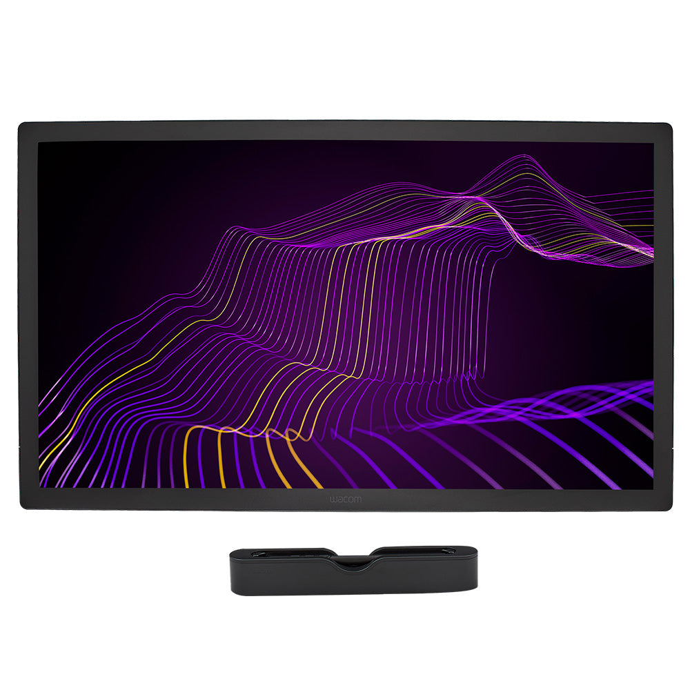 Wacom Cintiq Pro DTH271K0A  27" + soporte ACK64801KZ + Wacom Pro Pen 3 con resolución 4K 120HZ Negro