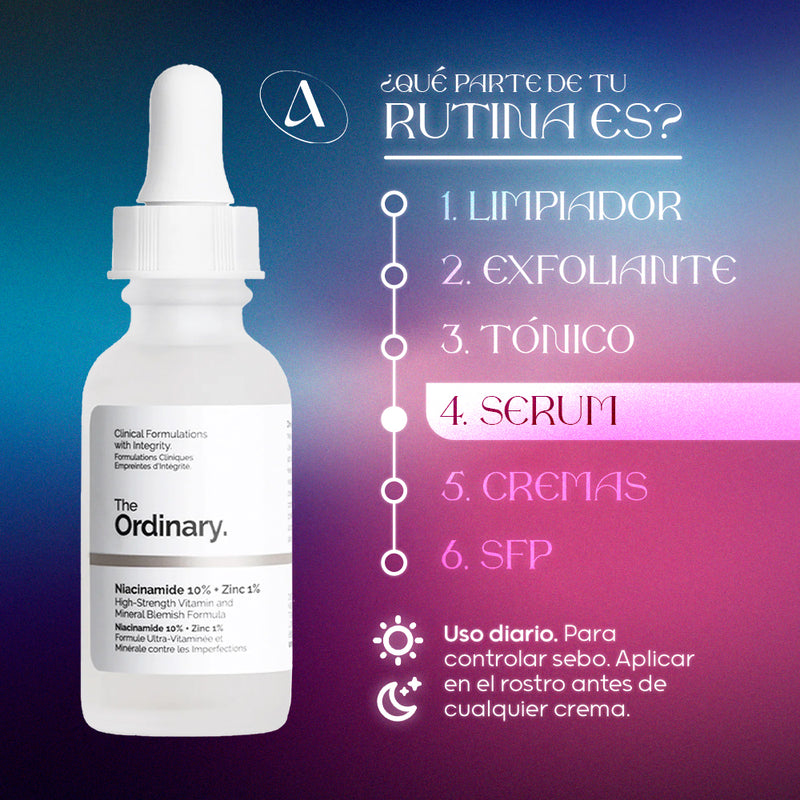 Niacinamide 10% + Zinc 1% - 30ml