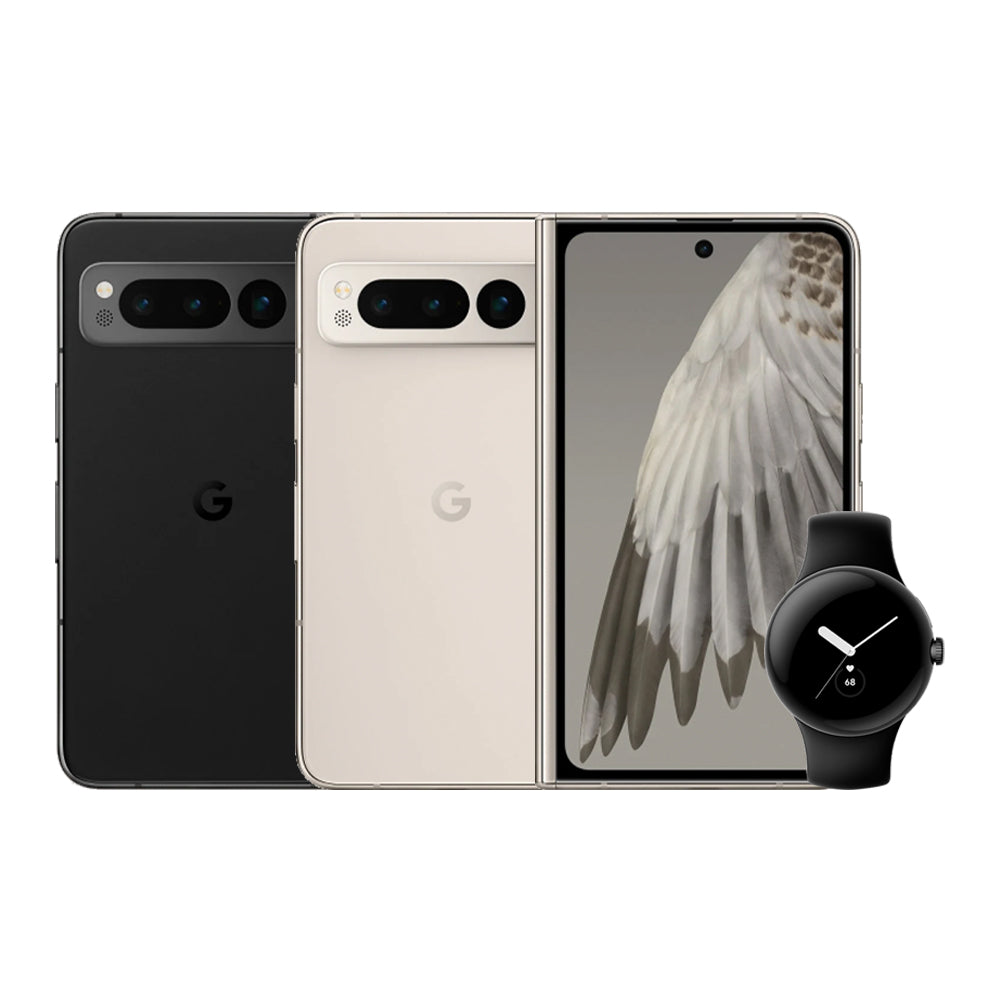Pixel Fold + Google Pixel Watch Matte Black Libre de Fábrica