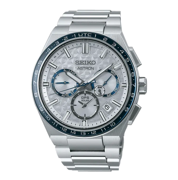 Seiko Astron GPS Solar Cronógrafo SSH135 Edición Limitada Esfera Blanca