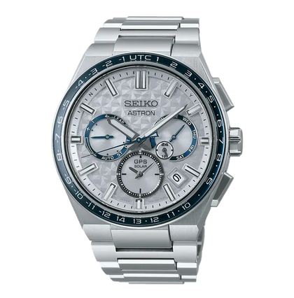 Seiko Astron GPS Solar Cronógrafo SSH135 Edición Limitada Esfera Blanca