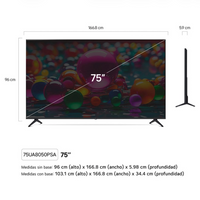 Televisor LG 75" UHD 4K THINQ AI