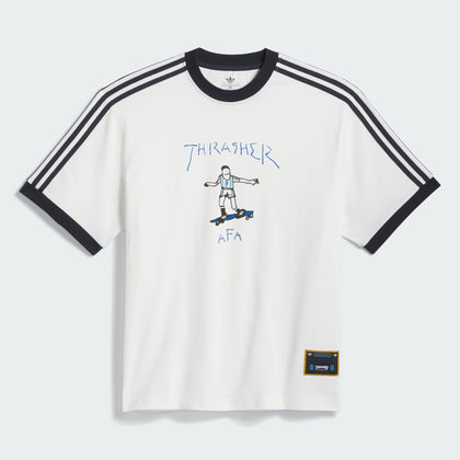 Adidas Argentina X Thrasher Gonz Ringer T-Shirt